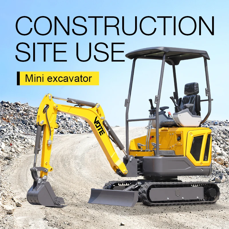 Mini escavatore di spedizione gratuita 1 tonnellata escavatore da 3,5 tonnellate 2 tonnellate EPA EURO 5 escavatore in vendita prezzi mini escavatori economici