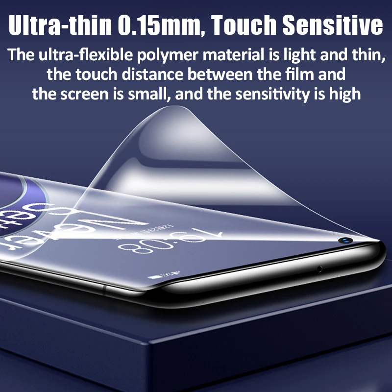 Frosted Matte Hydrogel Film for OnePlus 13 12 11 10 9 8 7 Screen Protector OnePlus Ace 2 11R 10R 10T 9RT 9R 8T 7T Pro Not Glass