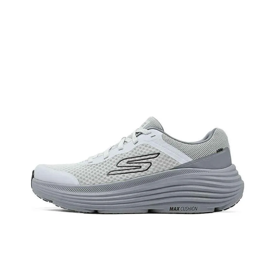 Tênis Casual POIZON Skechers Zongyun: Amortecimento, Respirável, Suporte, Equilíbrio, Leve, Aumento de Altura e Retorno de Energia (Rebound) - Cano Baixo