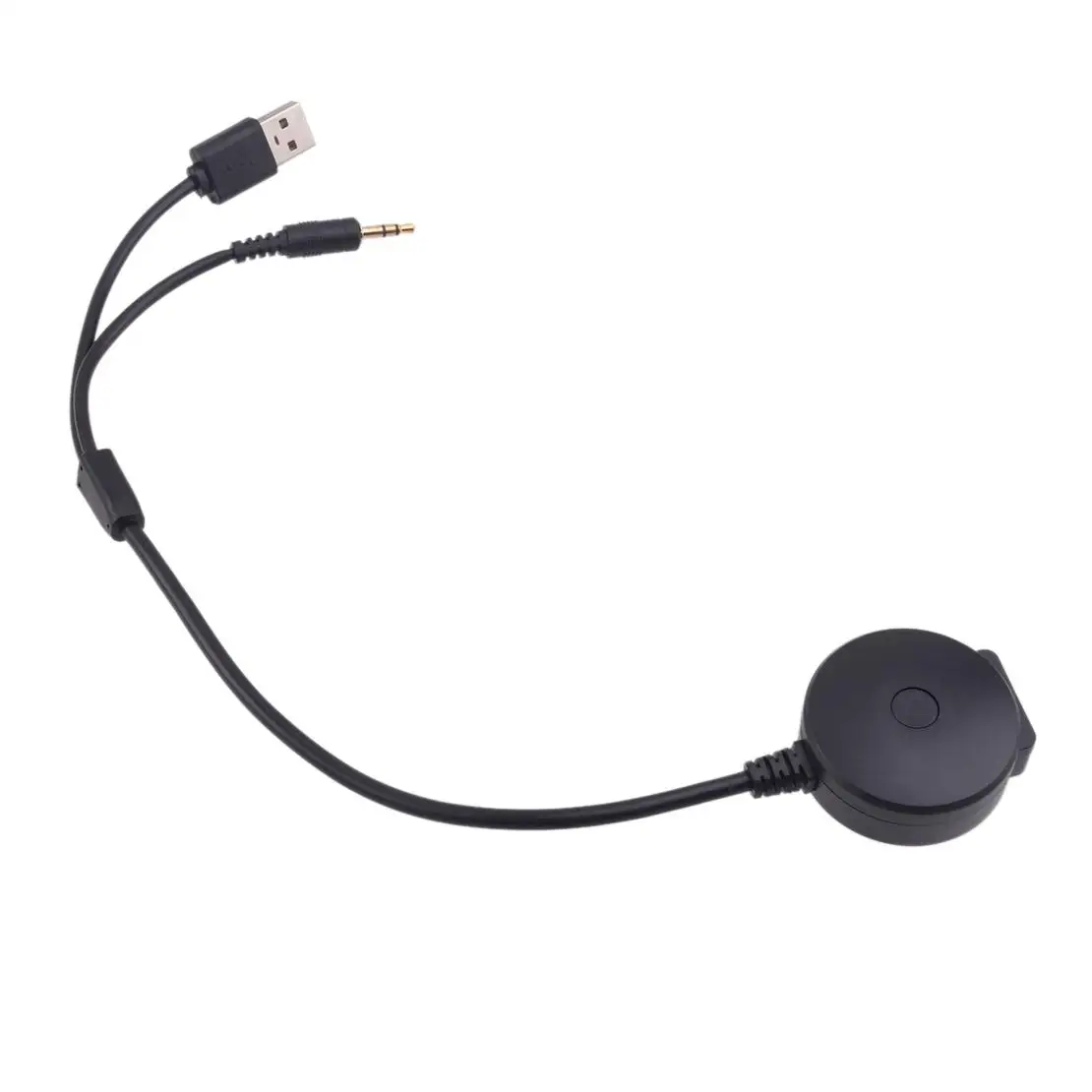 Car Bluetooth Music Adapter 3.5mm AUX USB Audio Cable 5V 25-50mA 2.4-4.8GHz Fit For BMW Mini Cooper