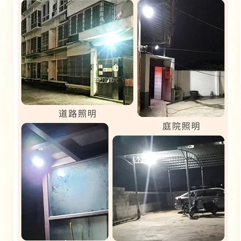 2026 Solar Flood Lights 50-500W LED Solar Powered Spotlight Outdoor Waterproof Reflector Solar with Remote Control HOT SELLING