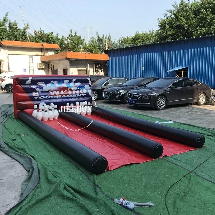 Factory inflatable human bowling inflatable bowling set for human bowling game