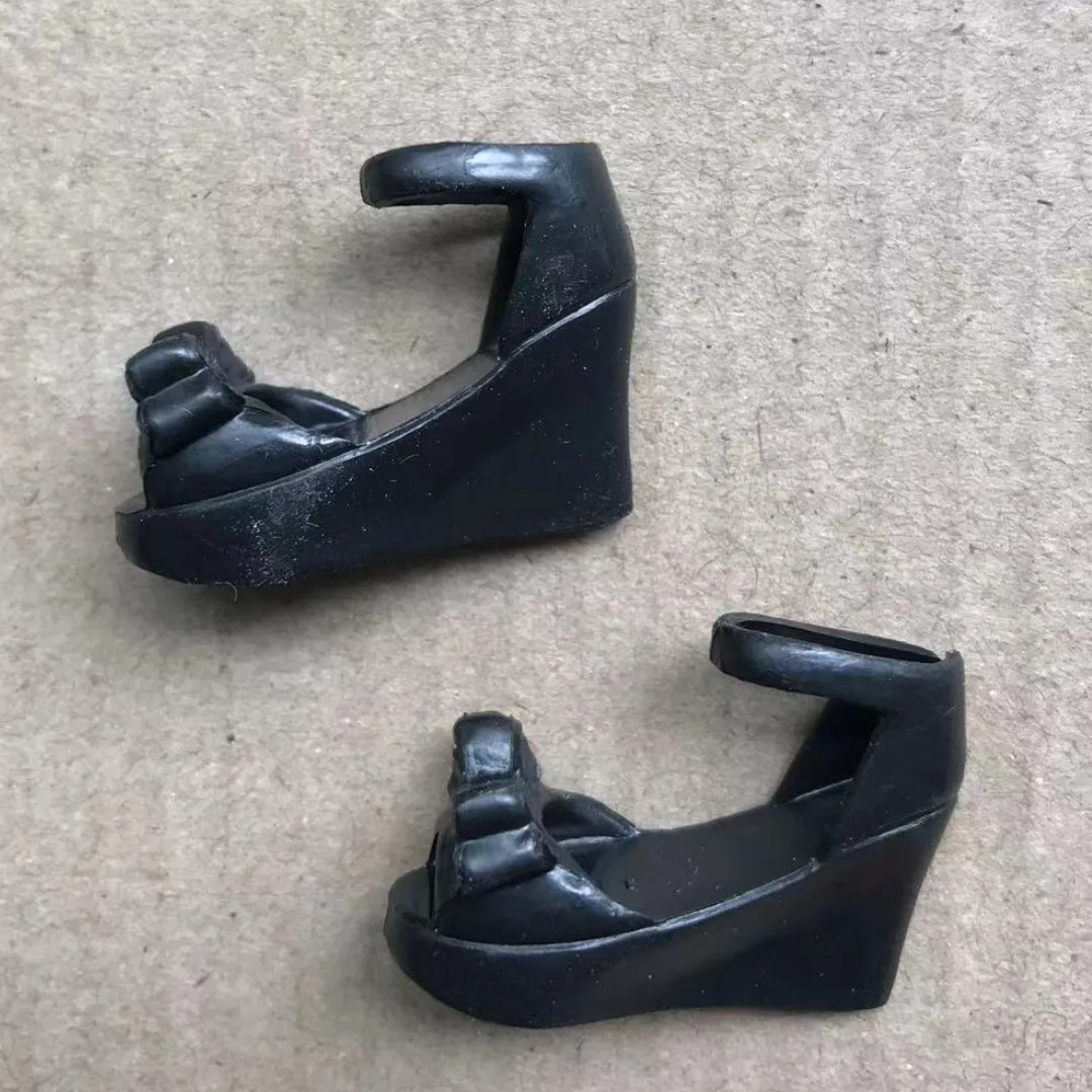 1/6 Puppe Schuhe Sandalen Bunte Puppe Zubehör Kinder DIY Puppe Dekoration Teile Original Puppe Dekore Schuhe – Detail 5