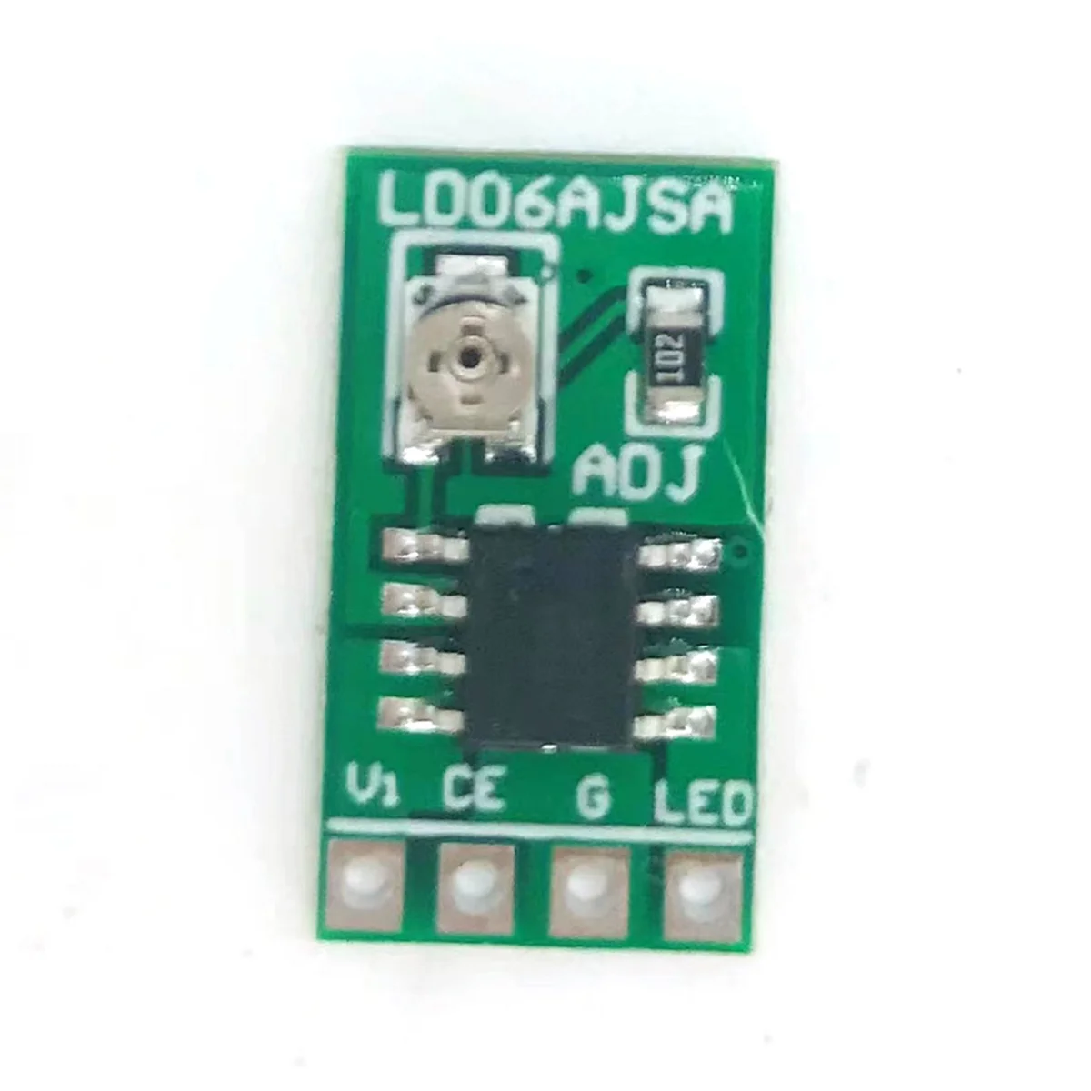 B02B-5PCS 30-1500MA Adjustable Constant Current LED Driver DC 3.3V 3.7V 4.2V 5V PWM Control Board Buck Power Module