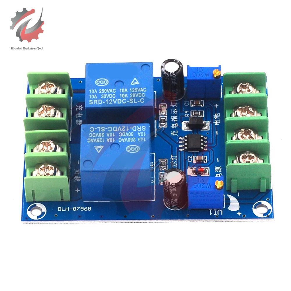 10A Power Supply Automatic Switching Module 12V Power Failure to Battery-powered Charging Control Board Emergency Breaker Parts