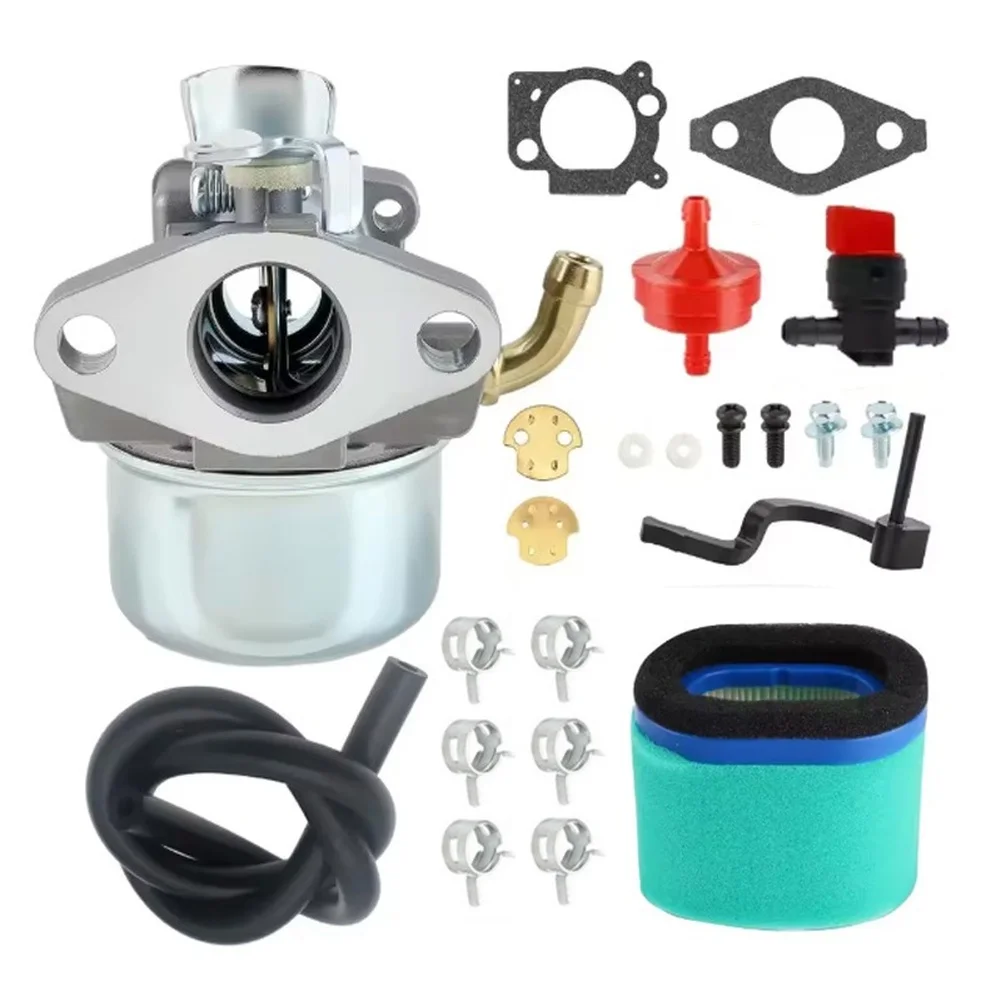 Fuel Mixer Assembly for Model 121432 0124 E1 214731 For Small Engine 22 Piece Set with Gaskets Screws and Filters