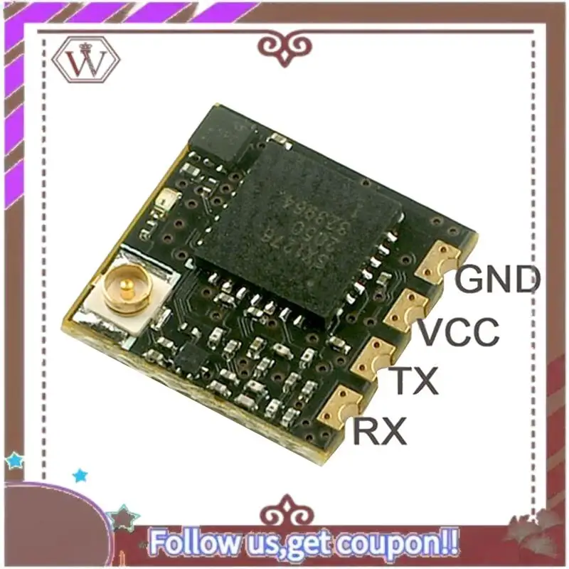 ABBG-ELRS ES900RX Receiver Module ELRS RX Long Range For RC FPV TX16S T12 T18 Drone Quadcopter 868Mhz Easy To Use