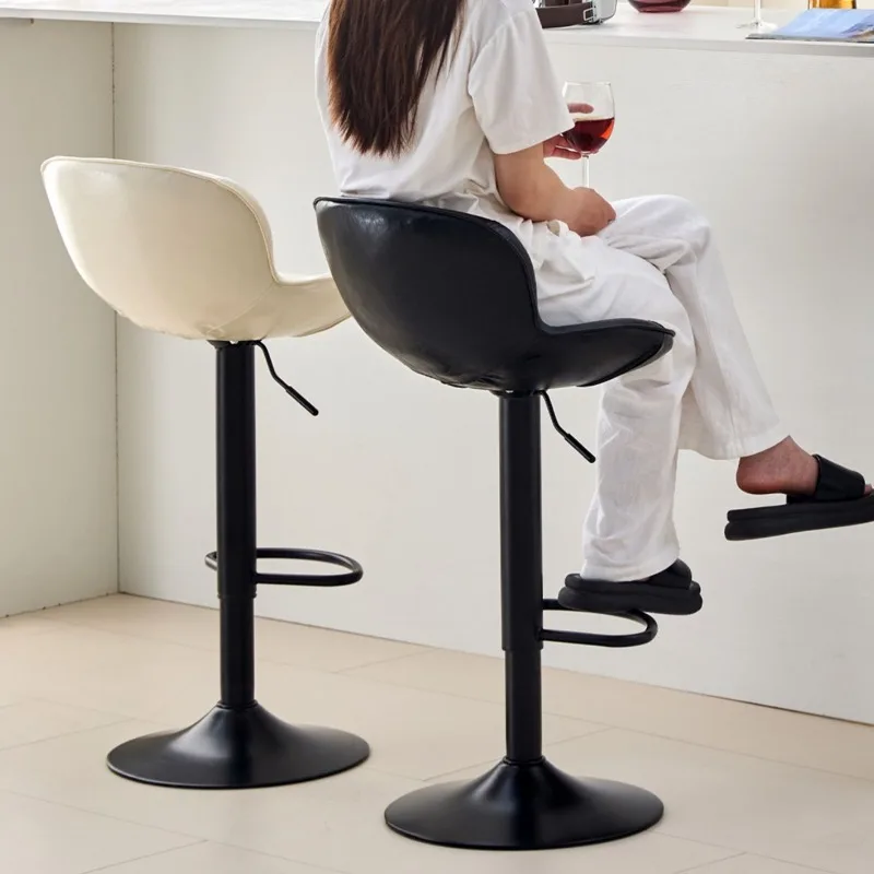 

/Роскошные итальянские барные стулья, дизайнерская стойка остров, современные барные стулья, поворотная регулируемая высота, украшения интерьера Sillas De Bar