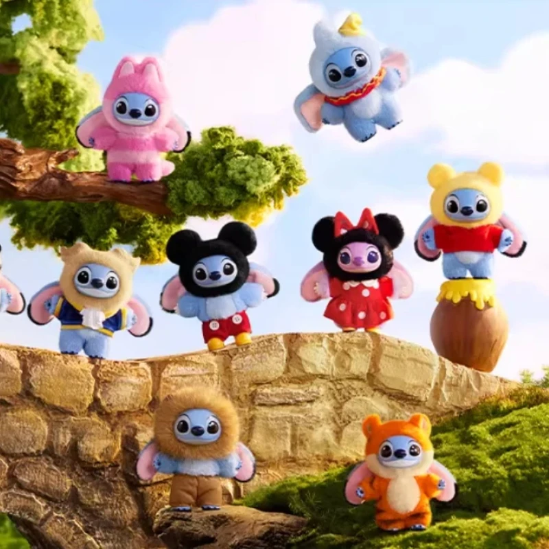 

Genuine POPMART Disney Stitch Adventure Series Blind Box Cute Vinyl Plush Pendant Decor Doll Mystery Box Girls Birthday Gift