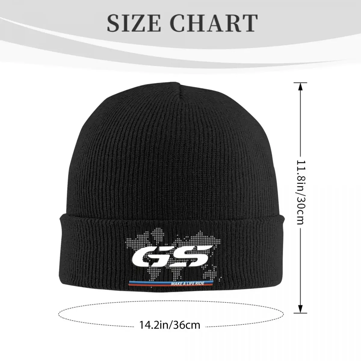 GS  Hats Autumn Winter Beanies New Motocross Race Cap Unisex Acrylic Bonnet