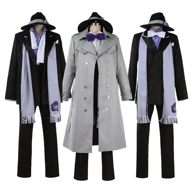 

Game Twisted Wonderland OCTAVINELLE Azul Floyd Jade Cosplay Costume Halloween Christmas Fancy Party School Uniforms Custom Made