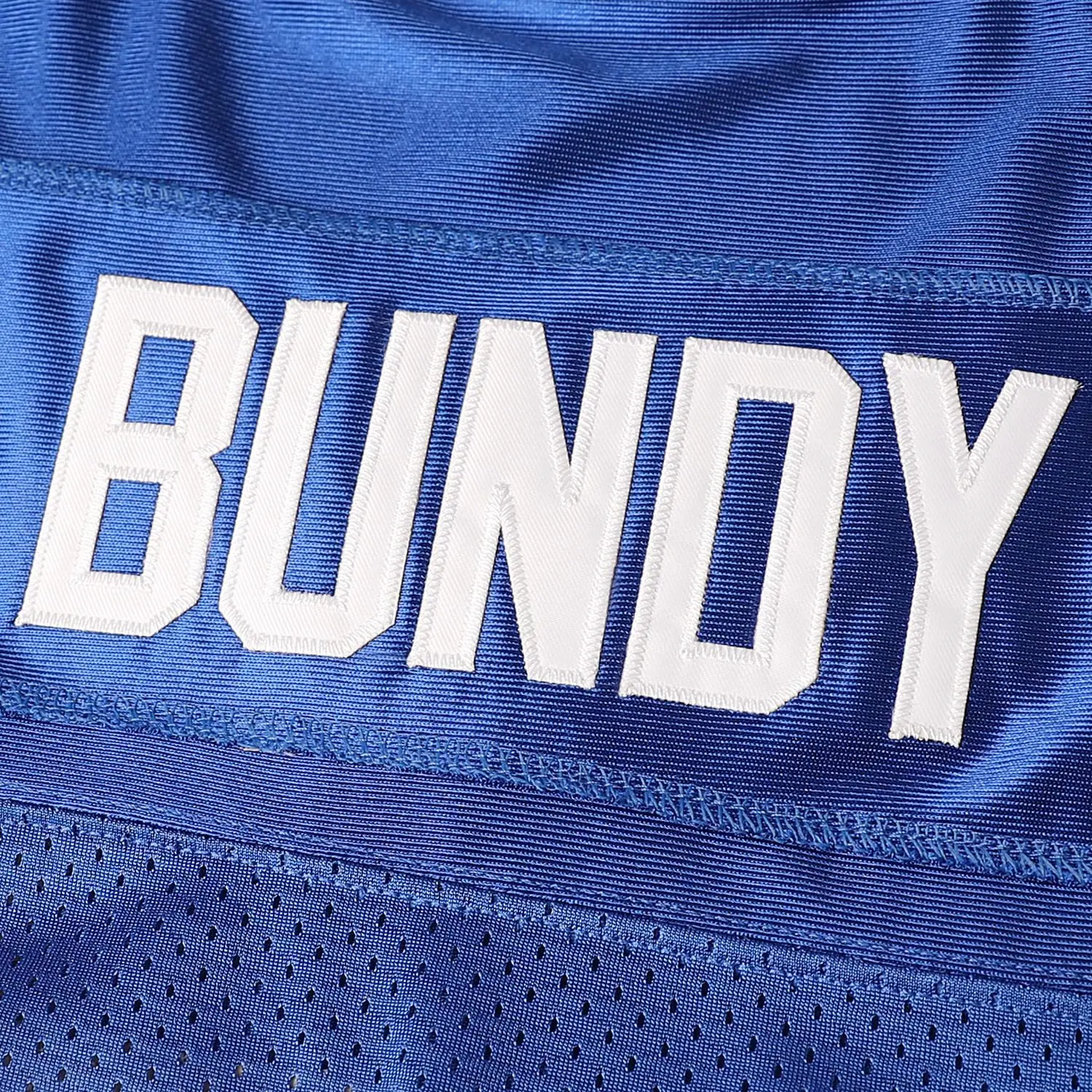 Bundy Jersey Number 33 Polk High School Football Jersey Summer Women Men Casual V-neck Blue Football Jersey Oversized Sportwear