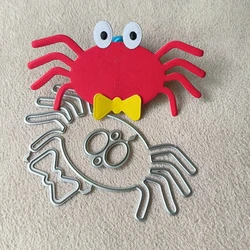 New Crab metal cutting die mould scrapbook decoration embossed photo album decoration card making DIY handicrafts