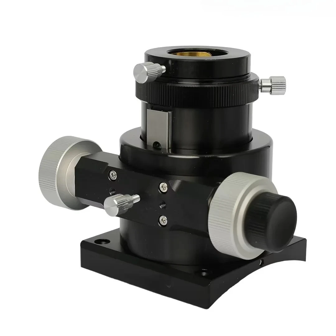 Dual speed 10:1 precision micro Crayford type Newtonian reflector focusing device