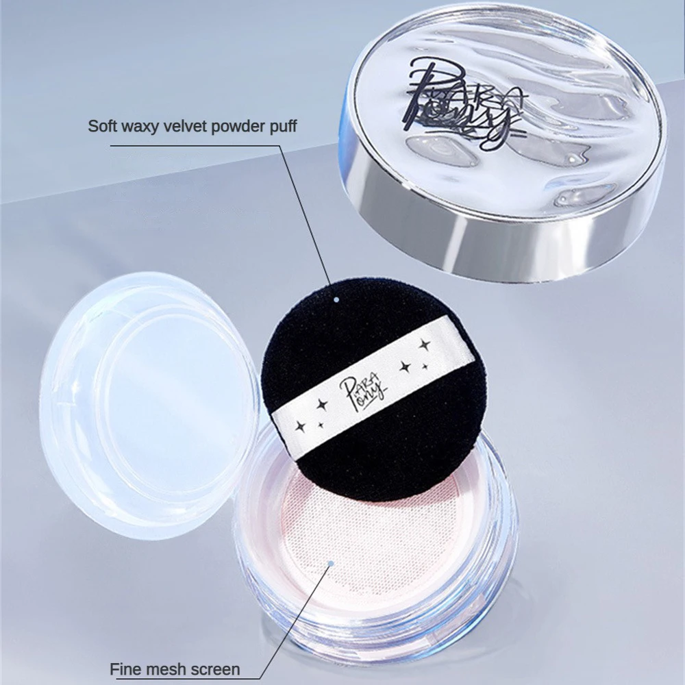 Dressing Powder Powder Smooth Texture Waterproof And Sweat-proof Oil Control Lasting Facial Makeup Oil Control Powder 6g