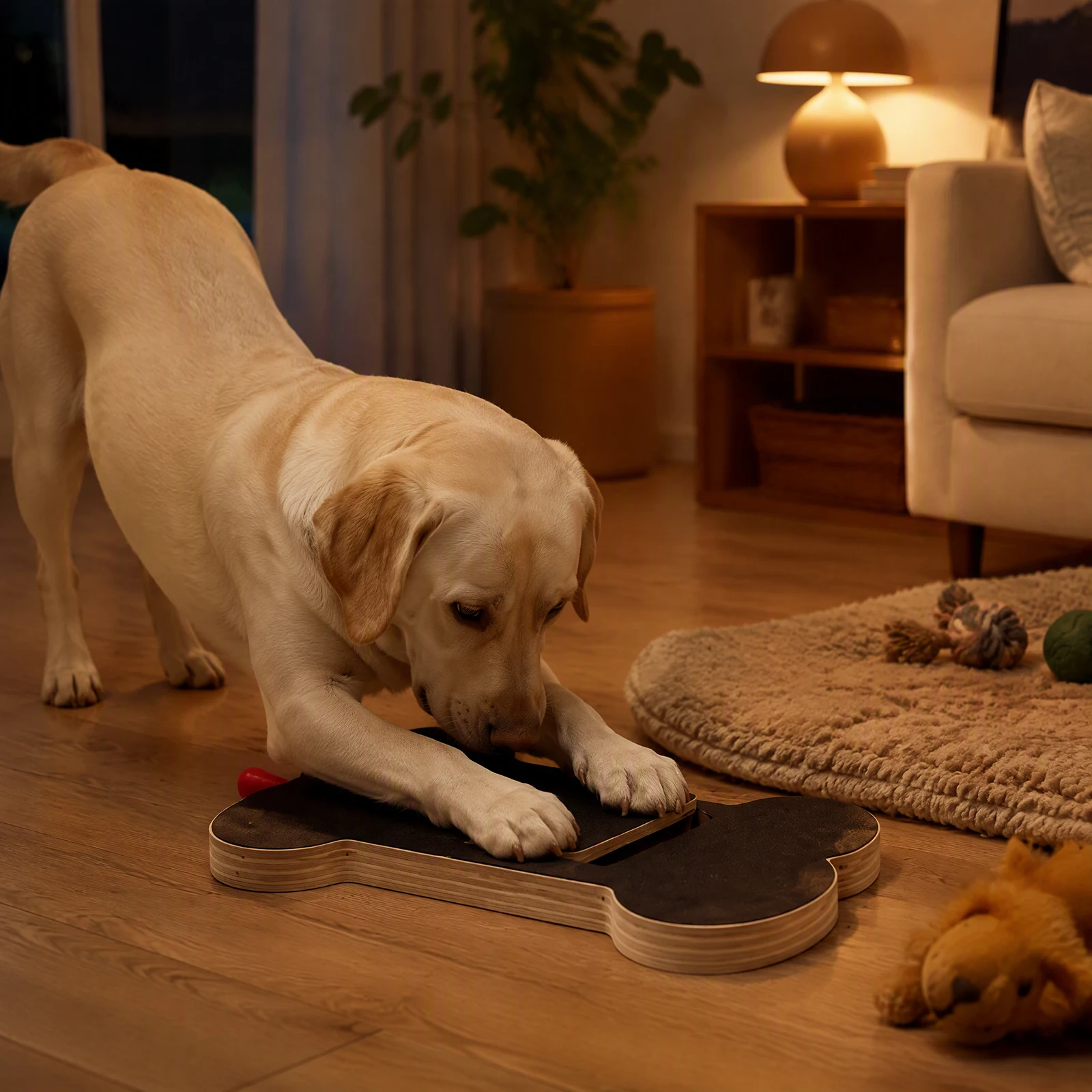 Planche à gratter pour les ong - Interactive Squeaky Plush Dog Toy avis et prix
