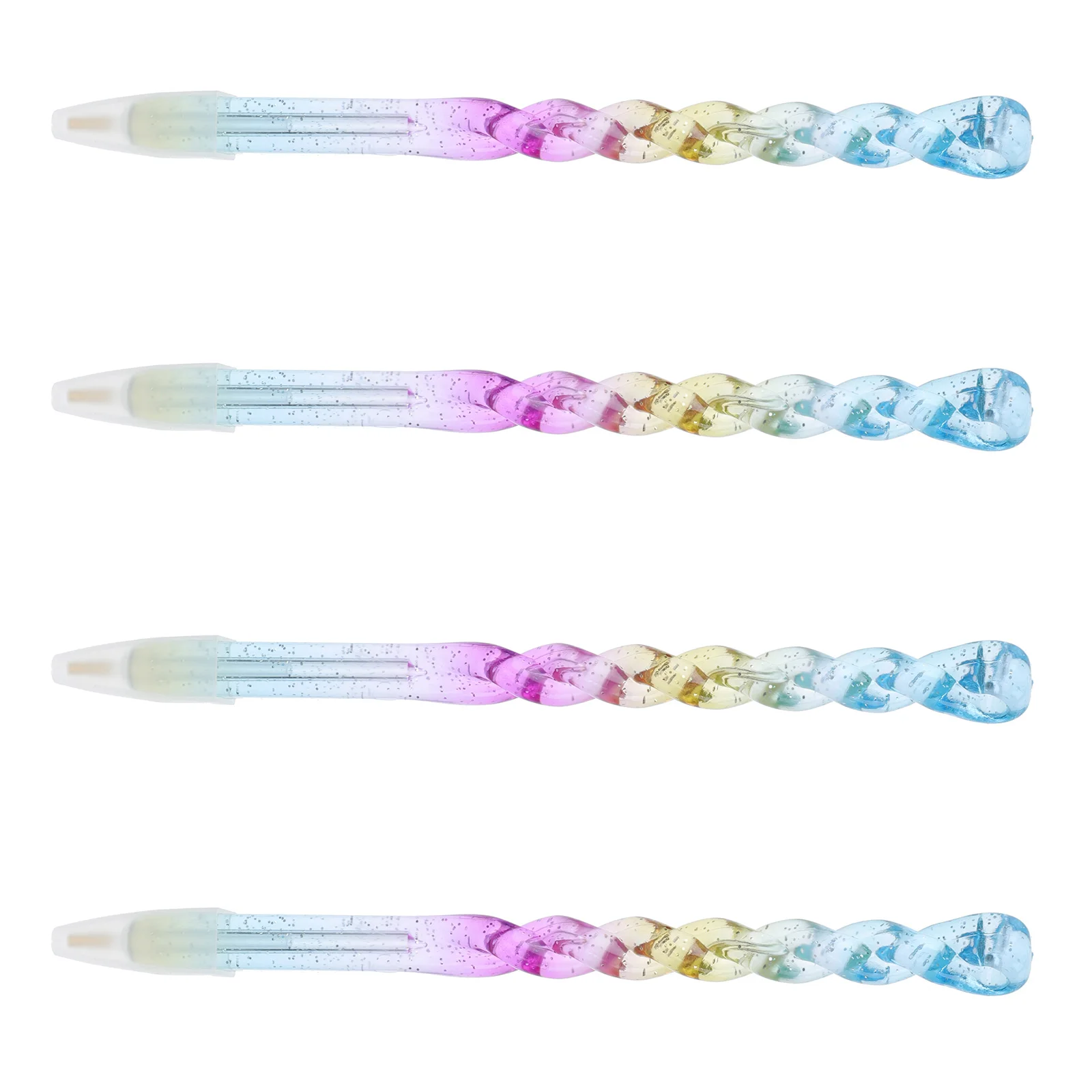 

4pcs Nail Dotting Pen Reusable Diy Manicure Tool Creative Diamond Picker Gem Bead Pen For Nail Art Salon Durable Light