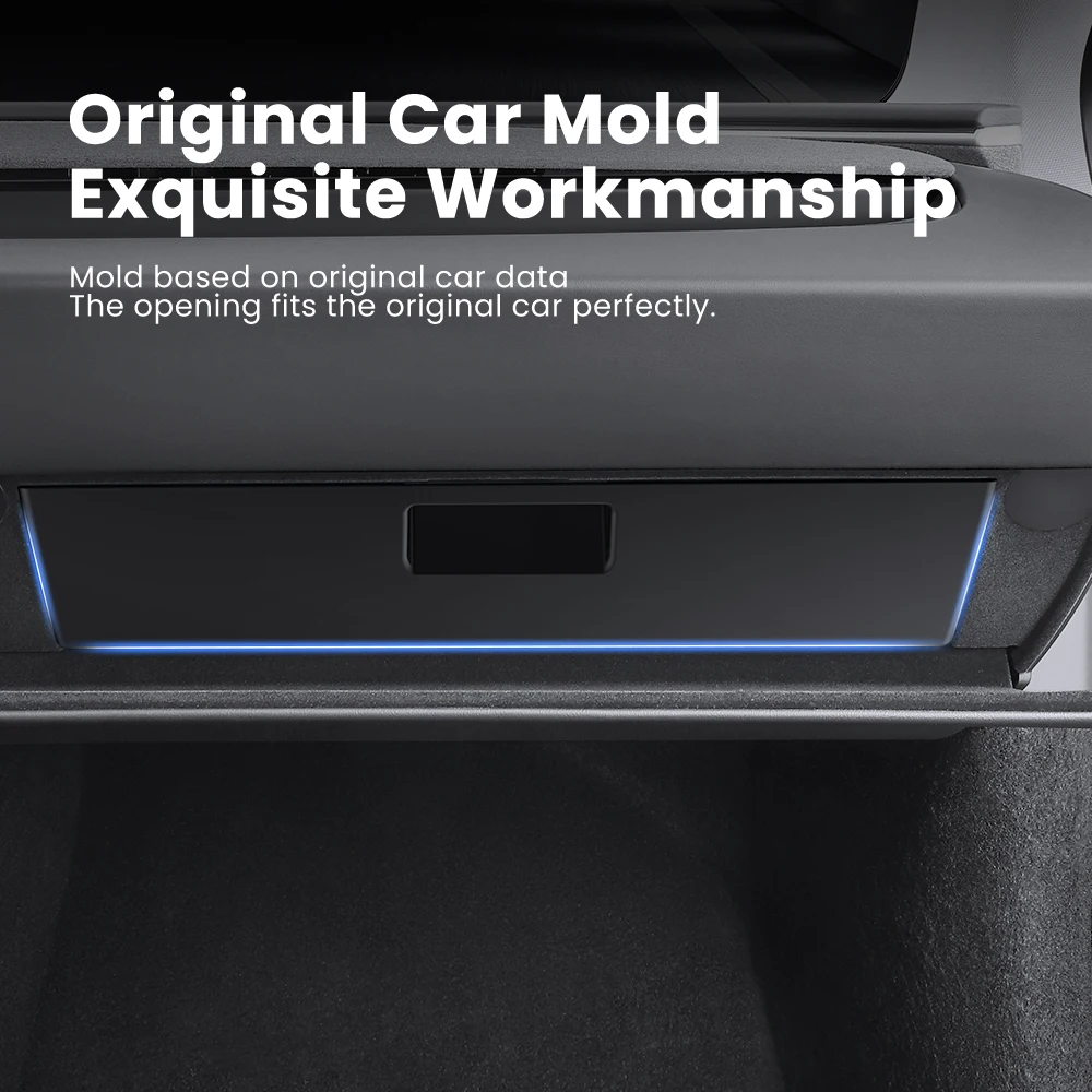 YZ For Tesla Model 3 Highland Central Control Glove Box Storage Box Tesla  Molde 3 Car Storage Box Interior Interior Accessories