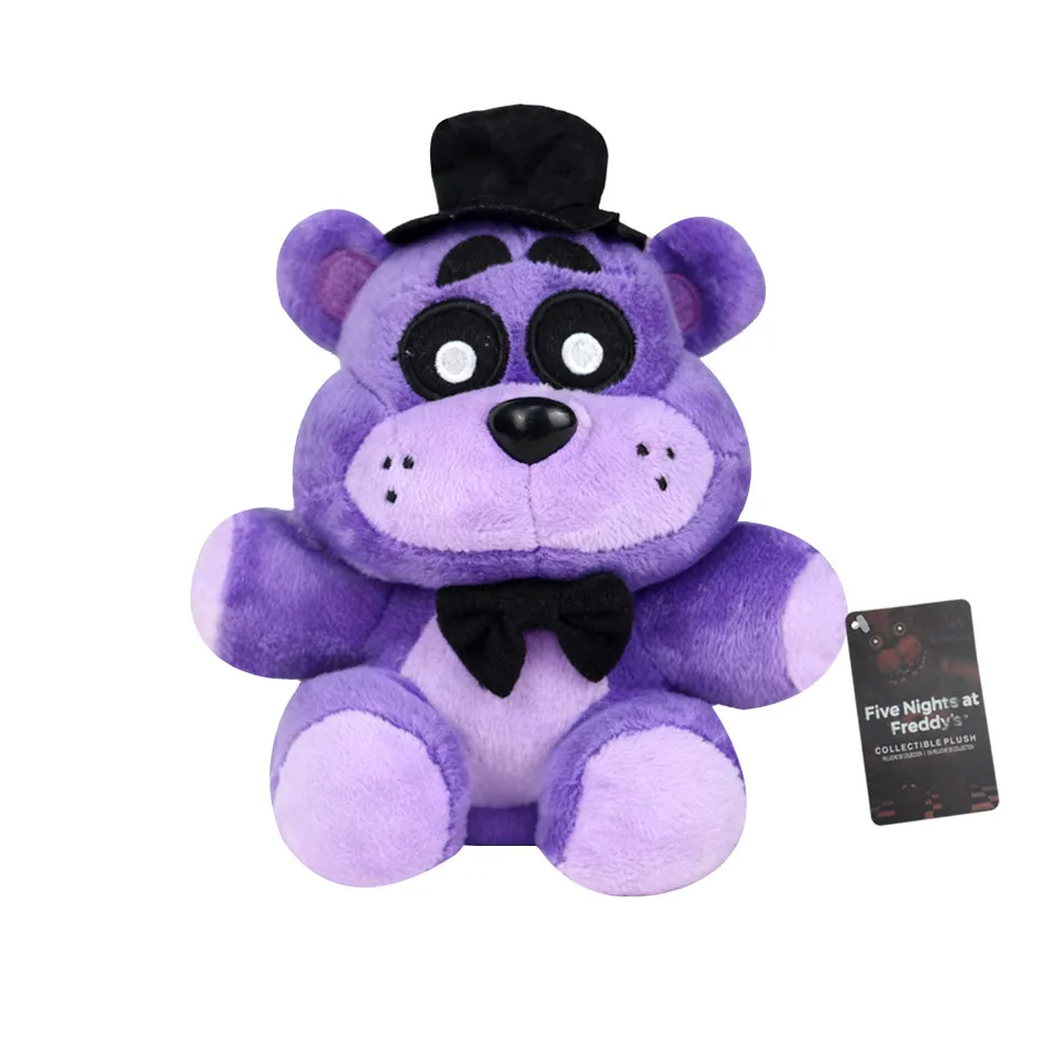 Nuevos peluches de Night At Freddy Fnaf, muñecos de peluche del juego Bonnie Bear Foxy, muñecos de peluche de dibujos animados, juguetes de Freddy para niños, regalos. ﻿