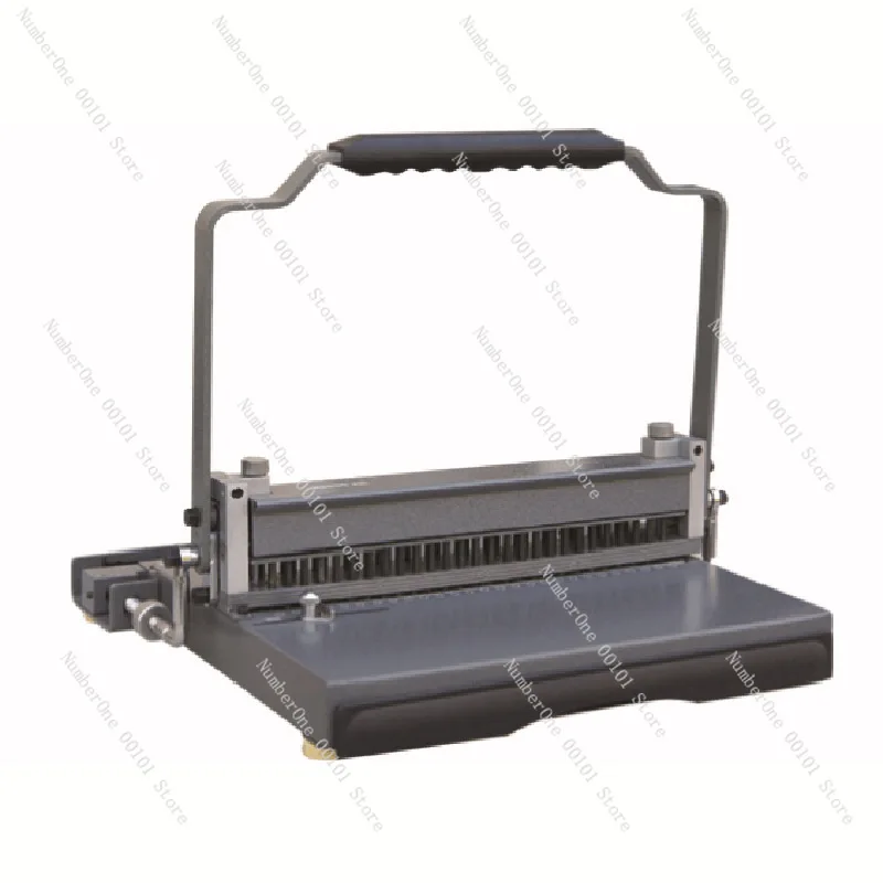 

WD-0608R) multi-function 2:1 and 3:1 manual heavy duty wire binding machine