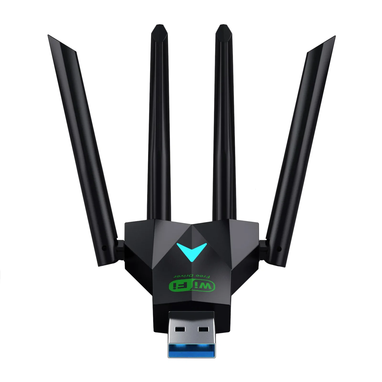 1300Mbps USB 3.0 WiFi USB Adapter Dual Band 2.4G/5Ghz Wi-Fi Dongle 4 Antenna Wireless Receiver For PC/Laptop