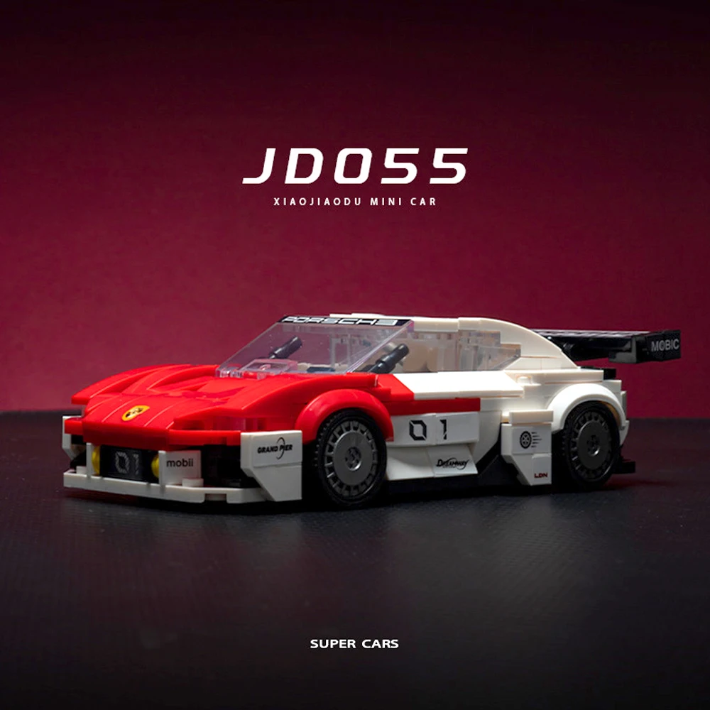 

3D Puzzle Assembly Toys, Exquisite Sports Car/Racing Model Ornaments, Diy Handmade Assembly Toys Gift, XT86