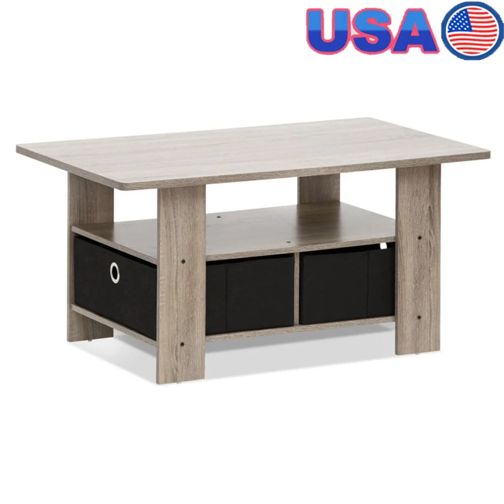 

Компактный деревянный журнальный столик с ящиком для хранения. Стильный дизайн. Деревянные закругленные углы. Экологичные материалы для внутреннего использования.