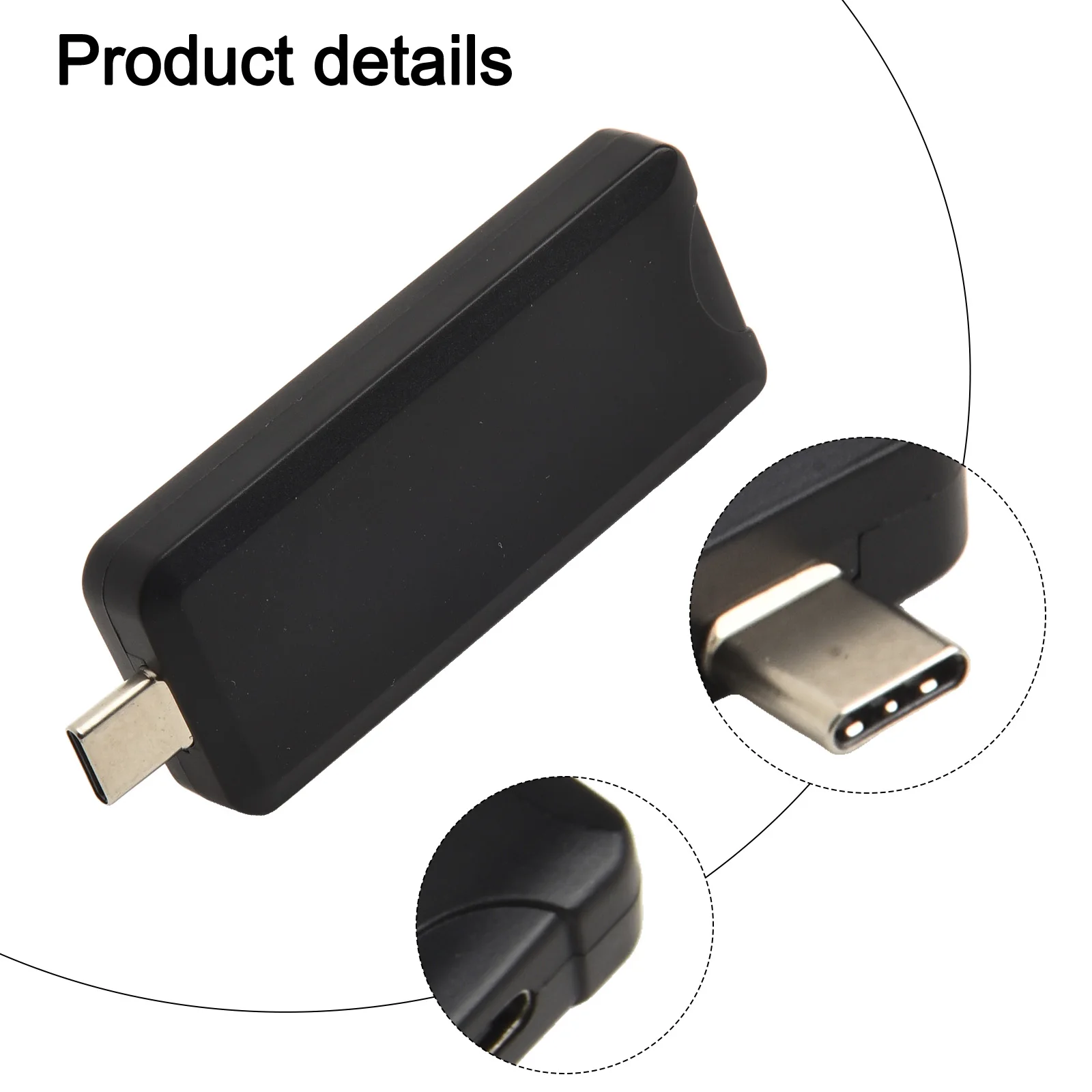 

Ammeter Battery Tester 57 77 *39*11mm USB Tester 6 Display Modes Battery Capacity Calculation Real-time Measurement
