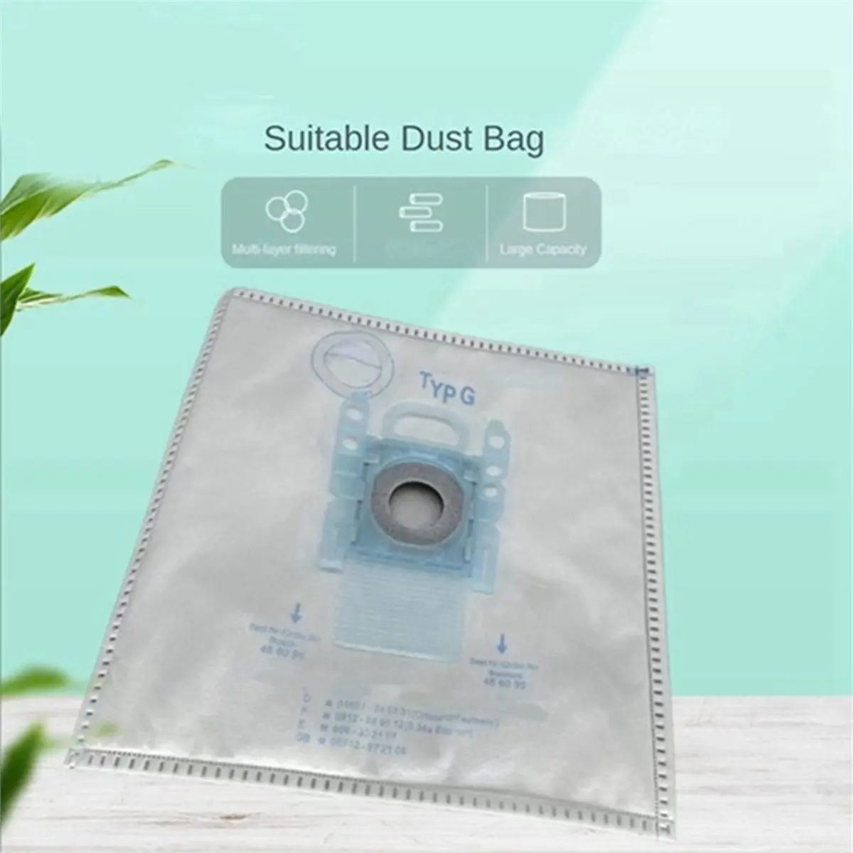 RECOMMENDATION  30PCS Dust Bags Type G for GL30 / GL40 Vacuum Cleaners Replacement Parts Reusable Washable Filter Bag