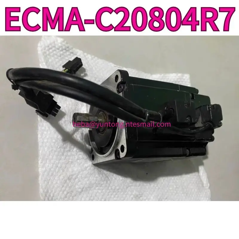 

Used servo motor ECMA-C20804R7 400w