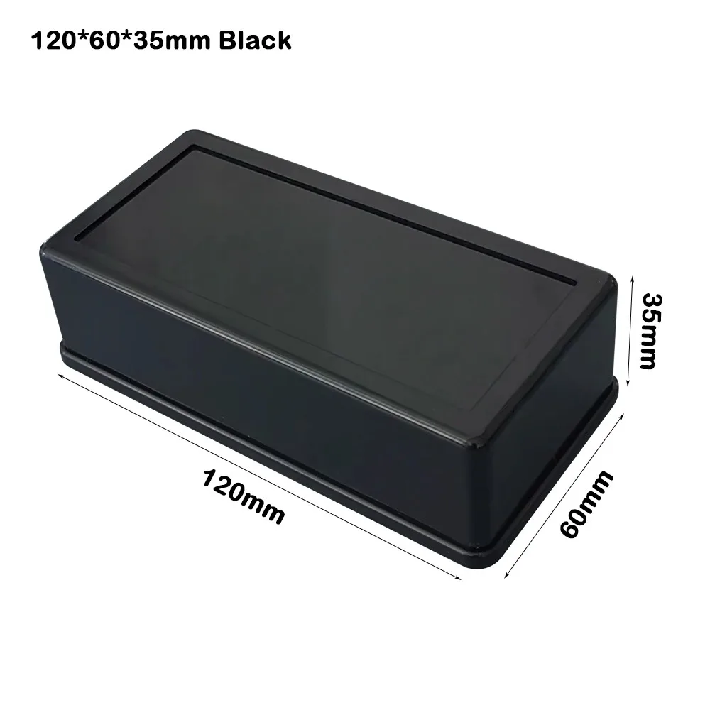 Waterproof Project Enclosure Boxes ABS Plastic White Black Storage Case 10 Styles Housing Instrument Case Electronic Supplies