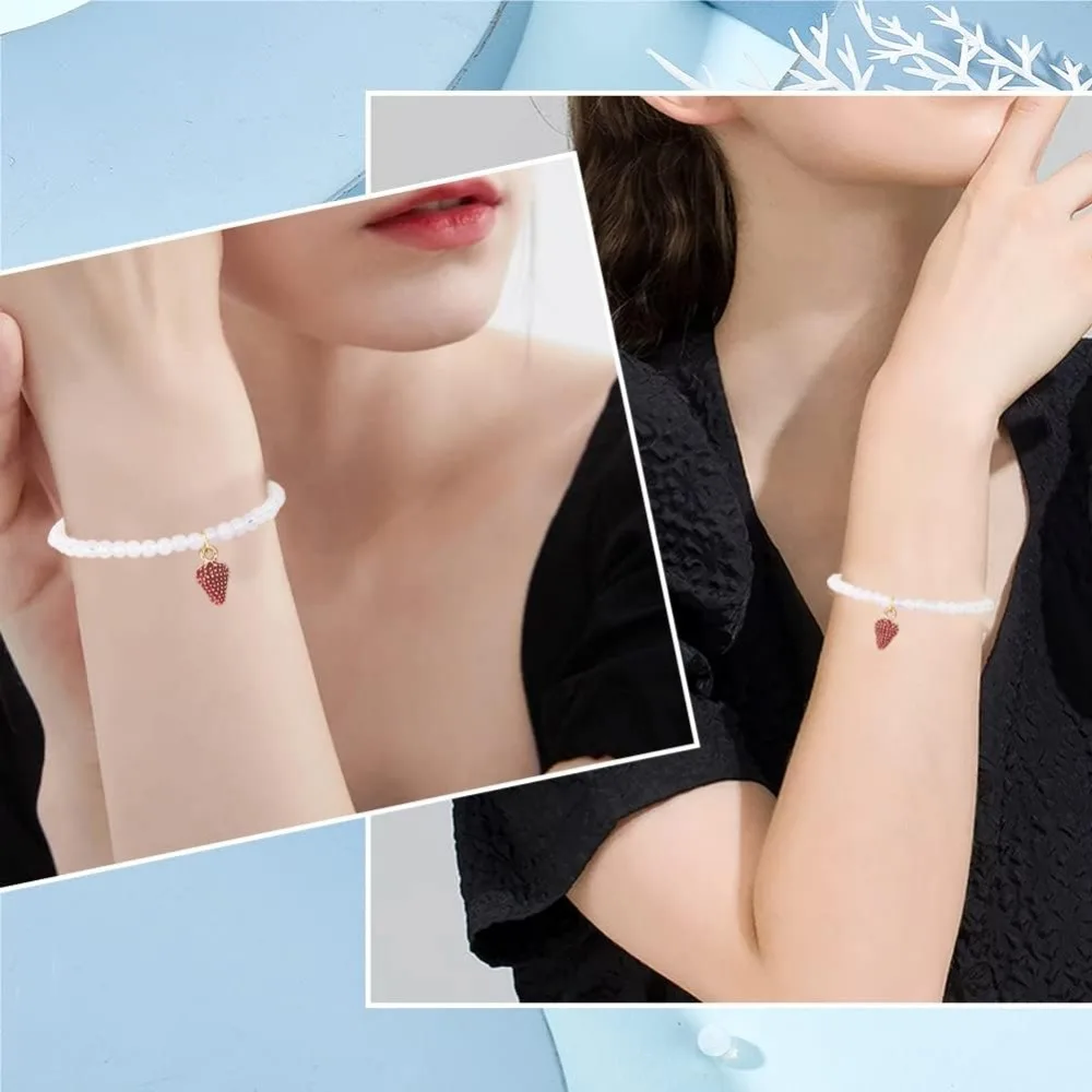 400 قطعة حبة أوباليت مستديرة طبيعة الحجر حبة الأحجار الكريمة الفواصل حبة فضفاض حجر حبة 4 مللي متر الحجر الأبيض صنع عدة