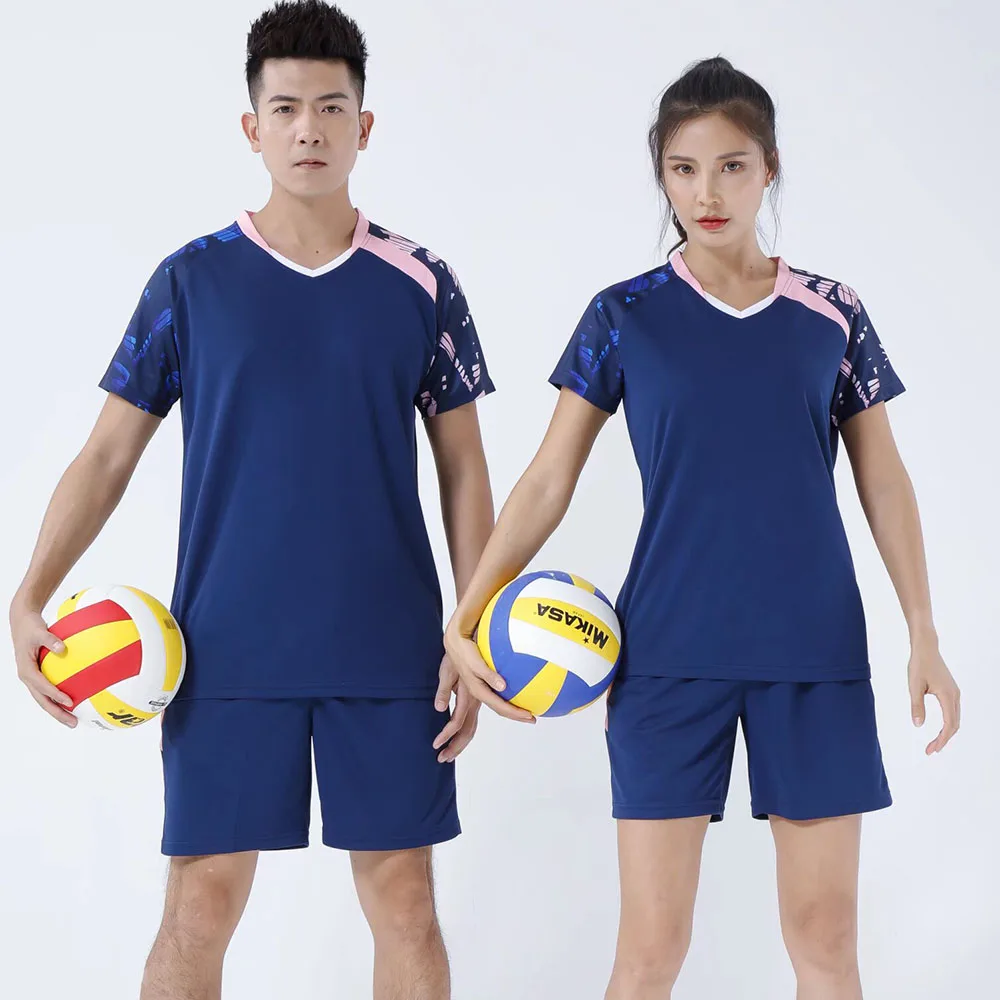 2024 New in Tennis Volleyball Uniform Sets for Men Women Quick Dry Summer Sportswear Print Table Tennis Badminton Jersey Outfit