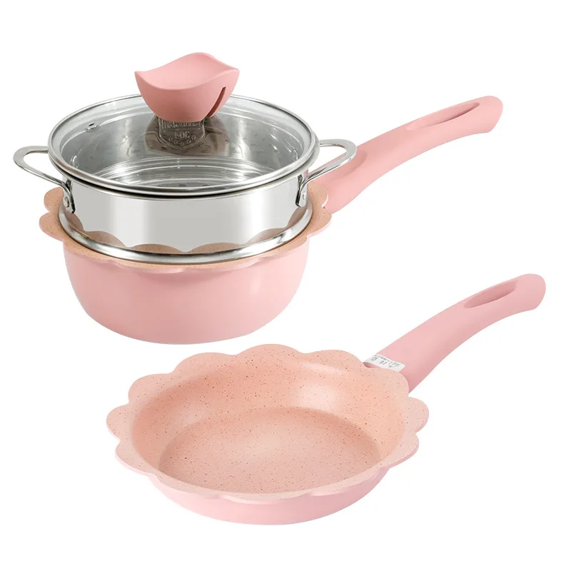 

Household Steaming, Cooking and Frying Multifunctional Children's Universal Snow Pan