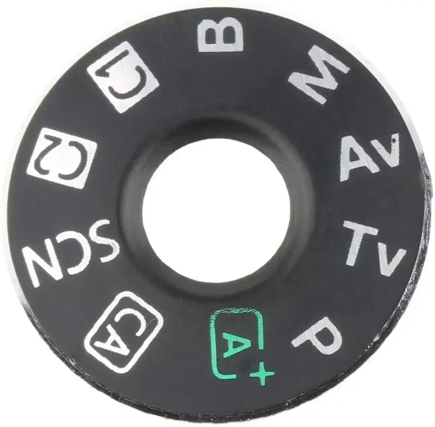 New Top Cover Function Dial Model Button Label for Canon EOS 6D with Tape Digital Camera Repair Part