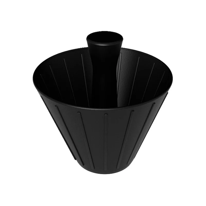 ABVI-コーンデザインコーヒーフィルターカップ再利用可能な手淹れコーヒードリッパーストレーナーポアオーバーコーヒードリッパー