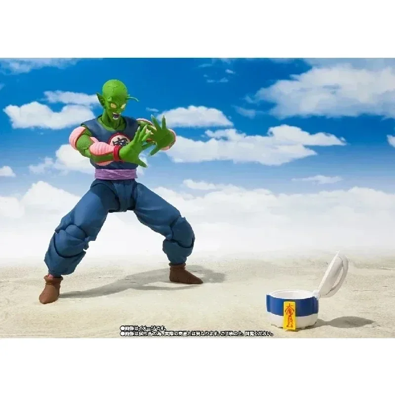 In Stock Original BANDAI Dragon Ball S.H.Figuarts Spirits SHF Piccolo Daimaoh King Anime Action Figure Model Collection Toy Gift