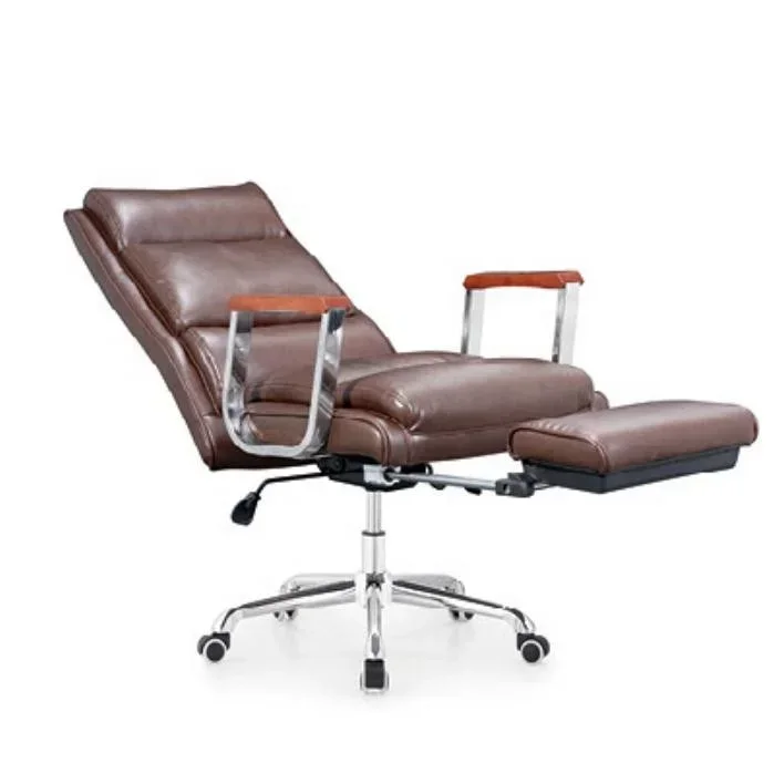 

Modern special design executive pu leather office chair footrest office furniture