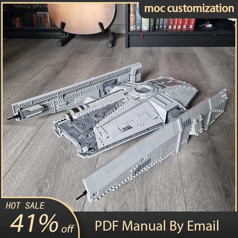 جديد 3013 قطعة MOC ستار معركة Luthen فندان Haulcraft أندور الإبداعية الأطفال لعبة الطوب عيد ميلاد بناء عطلة هدية كتل