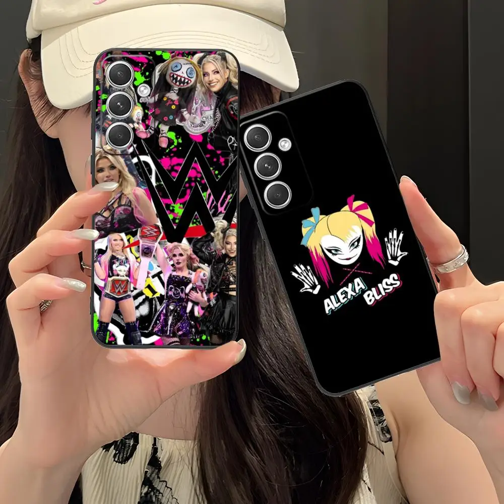 Alexa Bliss – coque de téléphone portable, étui de protection Ultra couleur pour Samsung Galaxy S25 S24 S23 S22 S21 S20 Note20 Plus FE, joli luxe