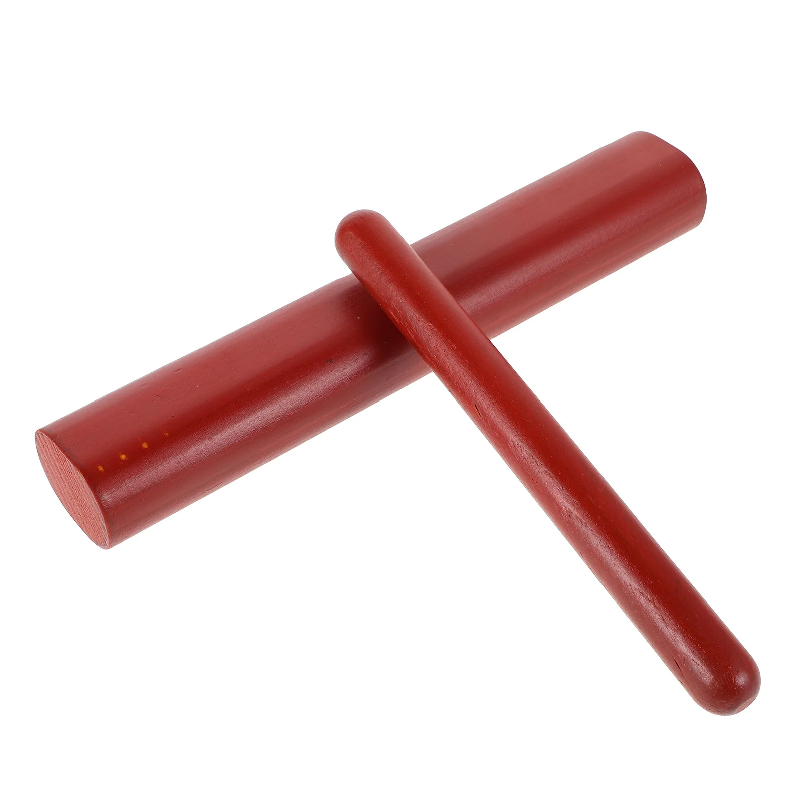 

1 Pair Wooden Percussion Instrument Beech Wood Traditional Chinese Opera Design For Music Education Stage Performance Wood Block