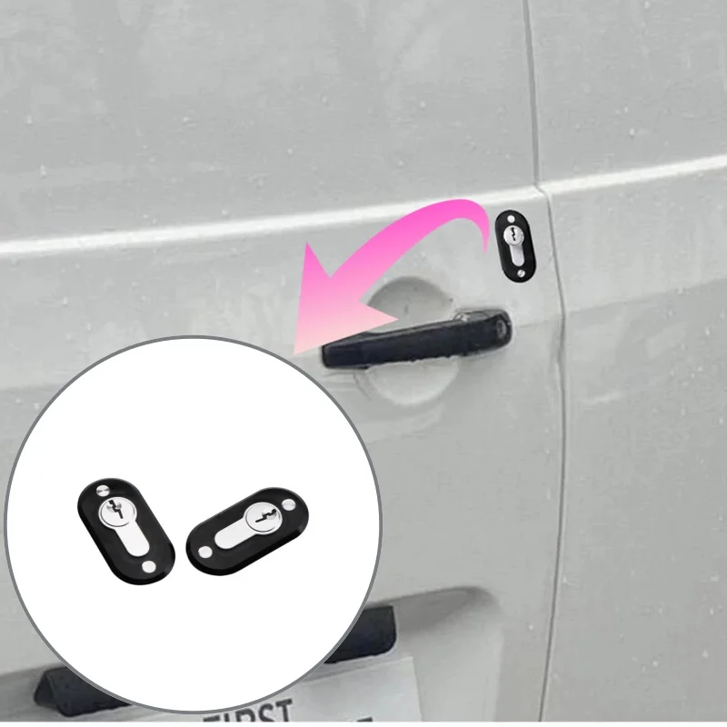 

2pcs Dummy False Camper Van Door Anti Theft Deterrent Security Protection Kit Deadlock Locks Motorhomes Caravan