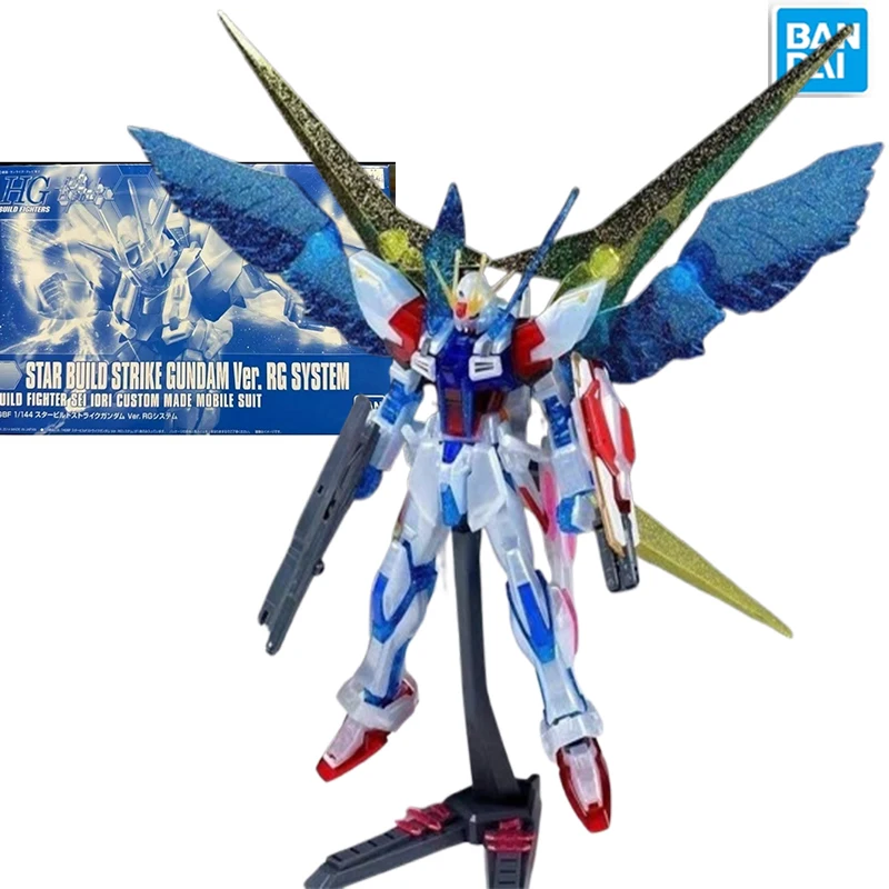 

Original in stock Bandai PB limited HG 1/144 interstellar creation Strike Gundam anime doll assembly model toy children's gift