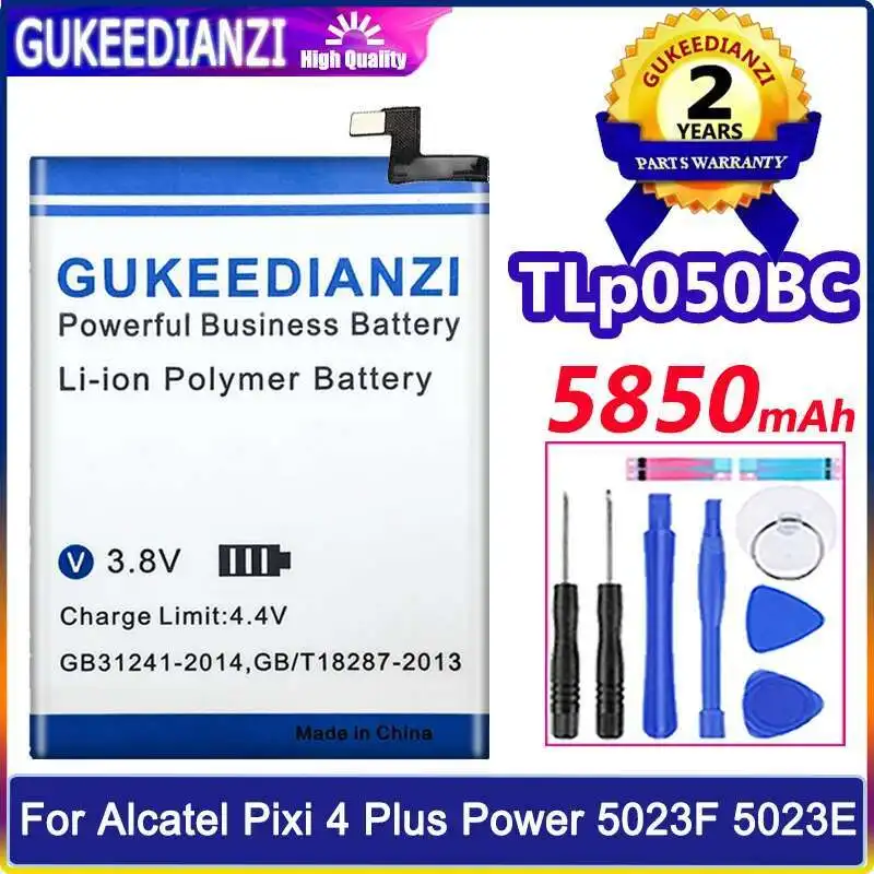 

5850 мАч Tlp050bc высокая совместимость для Alcatel Pixi 4 Plus Power 5023F 5023E аккумулятор мобильного телефона