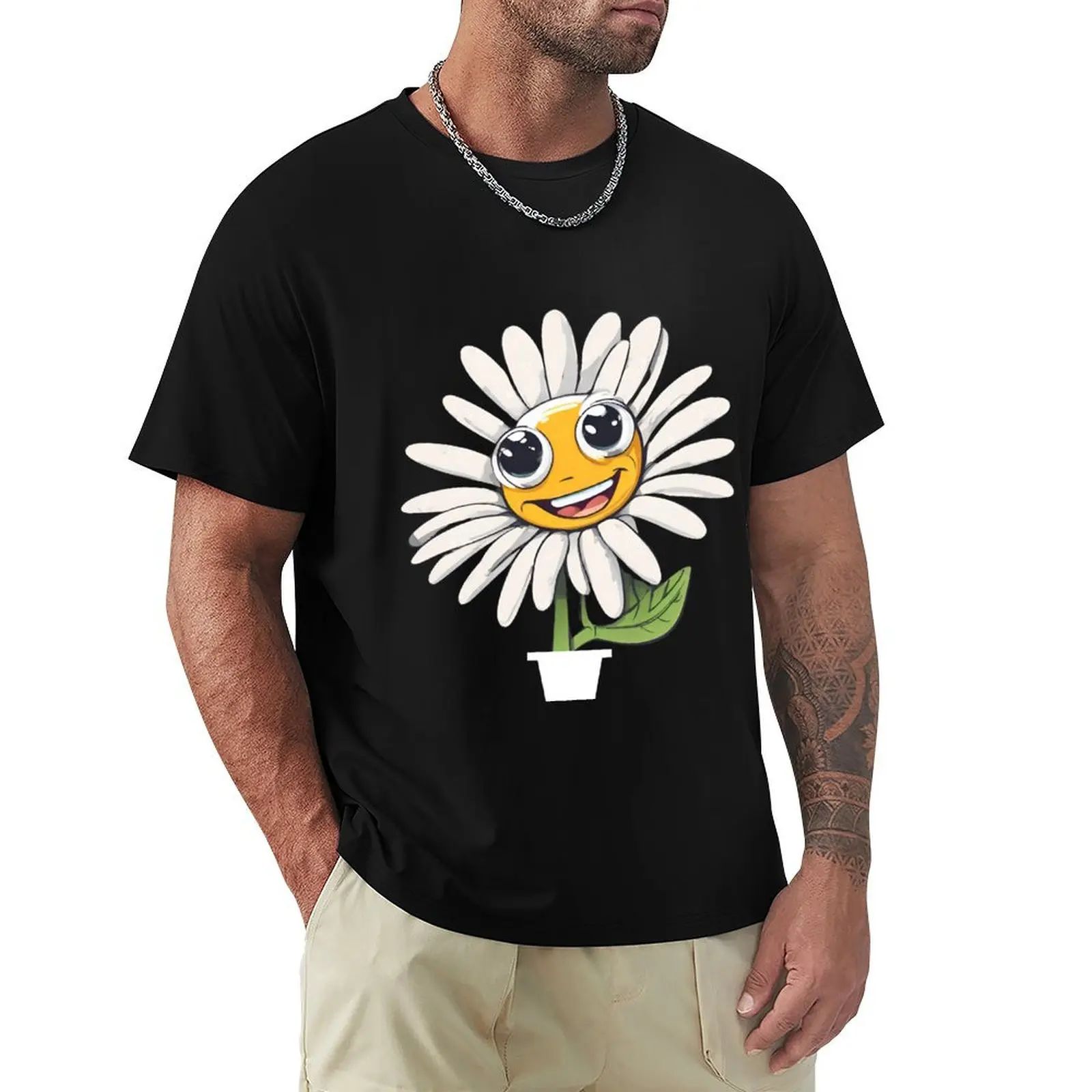 daisy, spring T-Shirt Plus Size Quick Dry Sports Tee