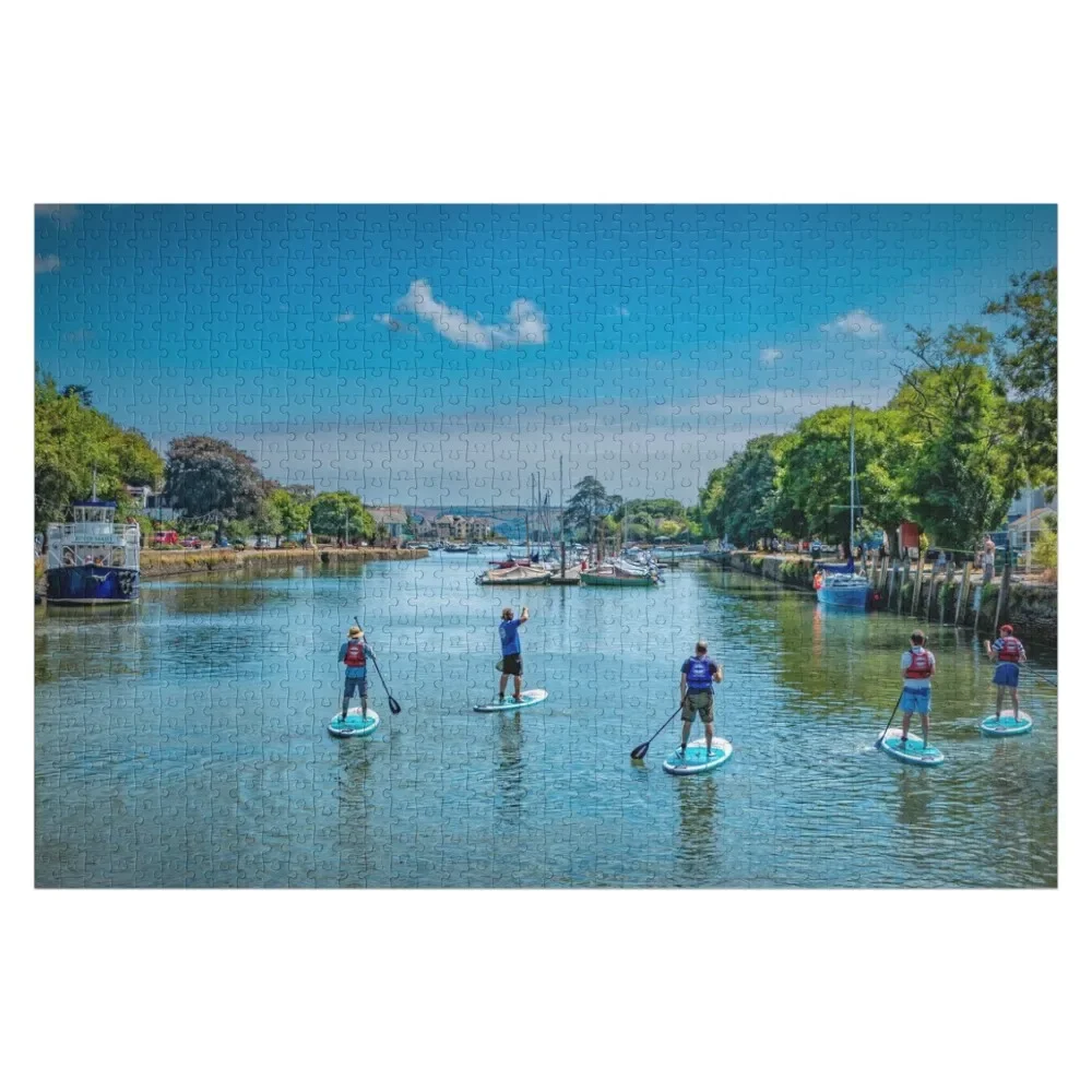 

Paddle Boarding in Kingsbridge Jigsaw Puzzle Personalised Custom Gifts Puzzle