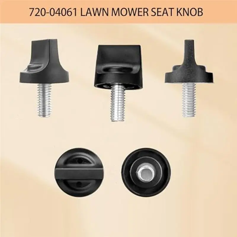 AEE4-4Pcs 720-04061 Seat Adjustment Knob,Lawn Mower Seat Knob Replacement Parts For MTD,Craftsman,Remington,Robomow,Troy Bilt