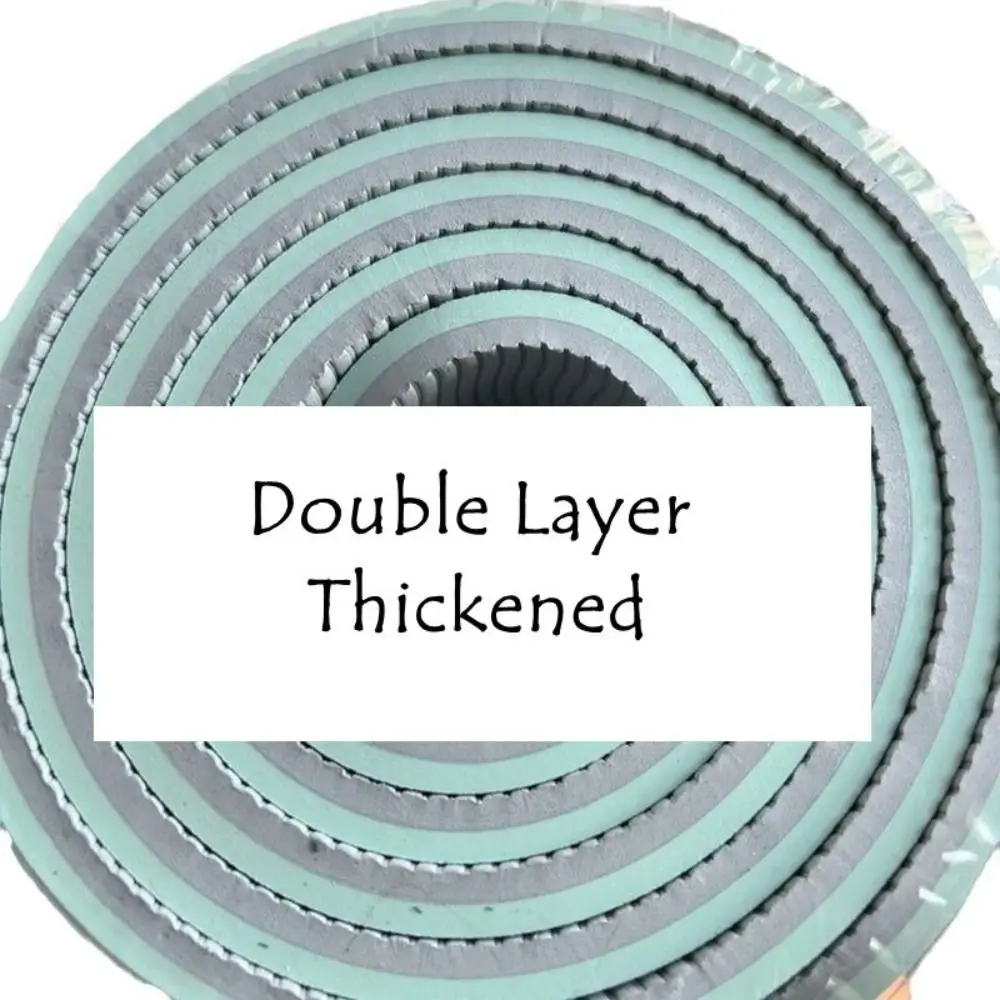 

Новый дизайн, нескользящий коврик для йоги, 8 мм, звукоизоляционный коврик для пилатеса, двухсторонний ударопрочный коврик для фитнеса и упражнений