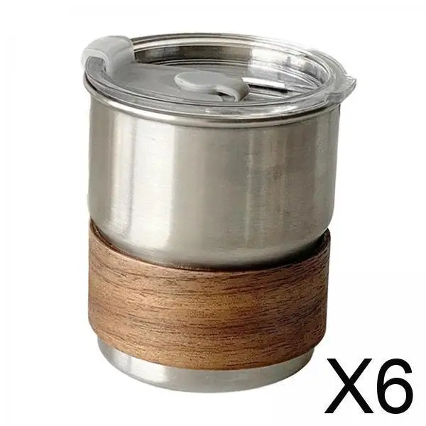 6X Stainless Steel …