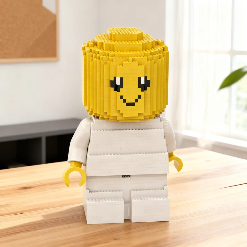 

6325pcs MOC Sculpture Minifigure Baby Sculptures Model Building Blocks Creative Gift DIY Display Decor Adult Premium Kids Desk